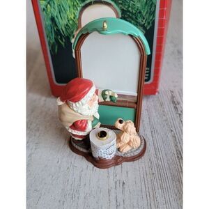 Hallmark 1988 Christmas Is Magic lighted ornament Xmas